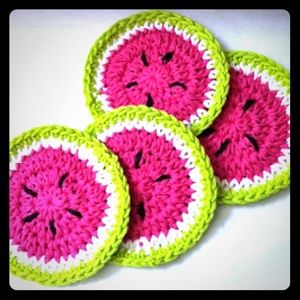 Watermelon Summer coasters!